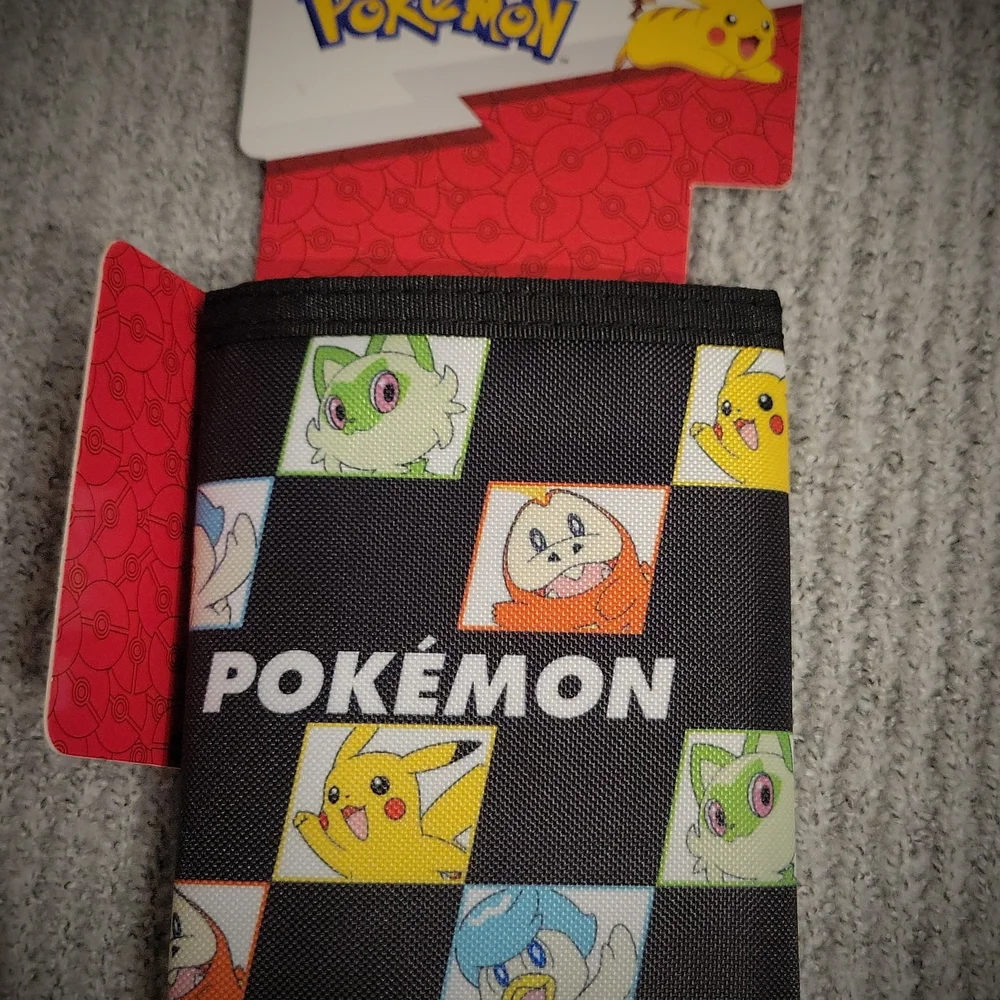 Pokemon Black and Multicolor Briefcase
